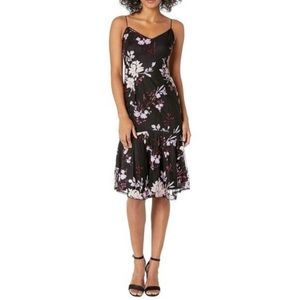 NWT Adrianna Papell Sequin Floral Dress